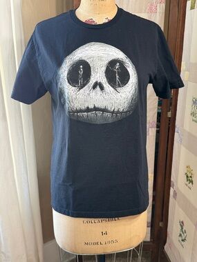 Disney Nightmare Before Christmas Jack Skellington Face T-Shirt